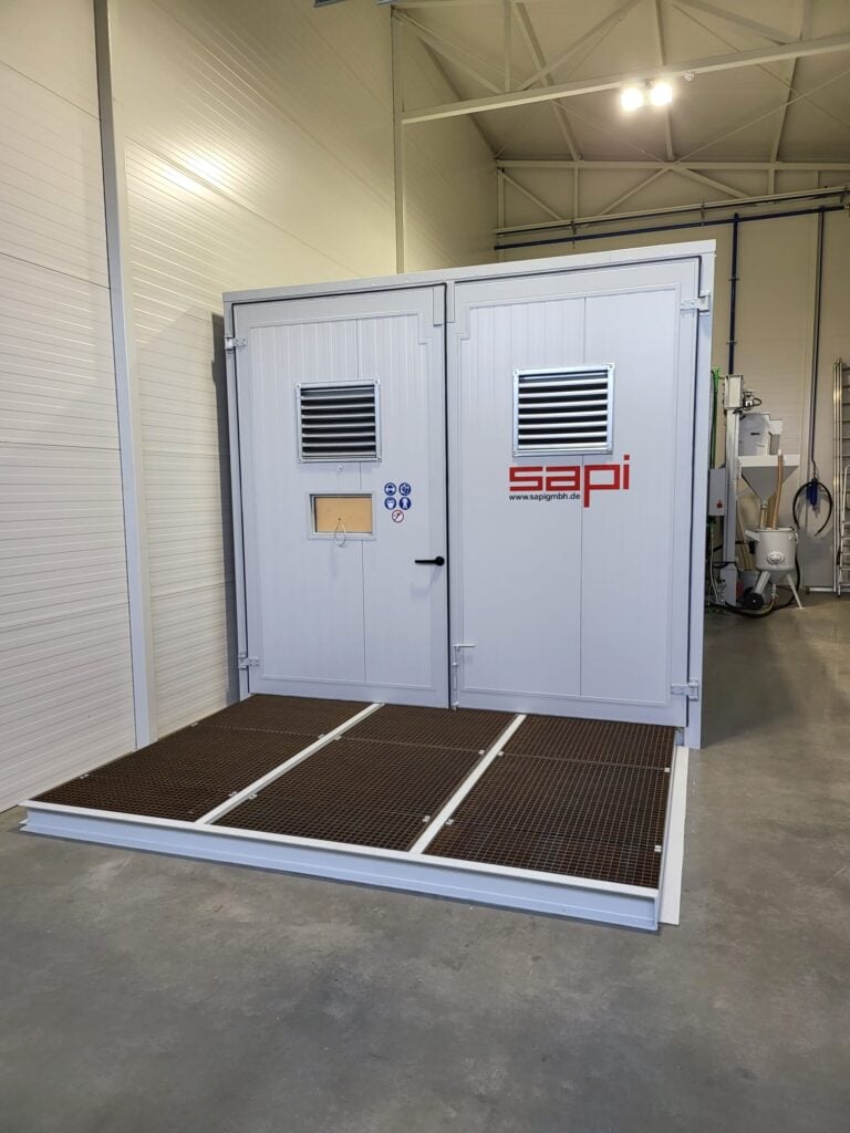 Core Sandblasting Hall - Closed