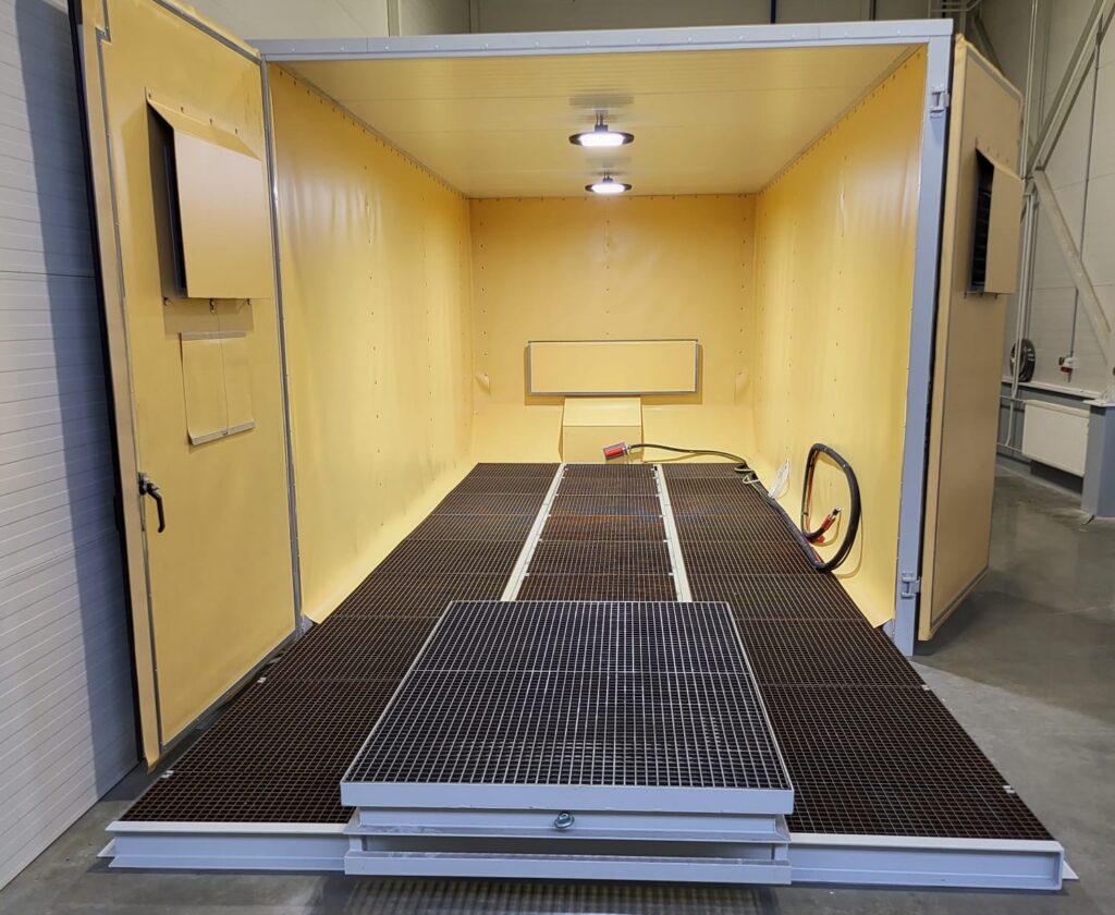Core Sandblasting Hall - Wide